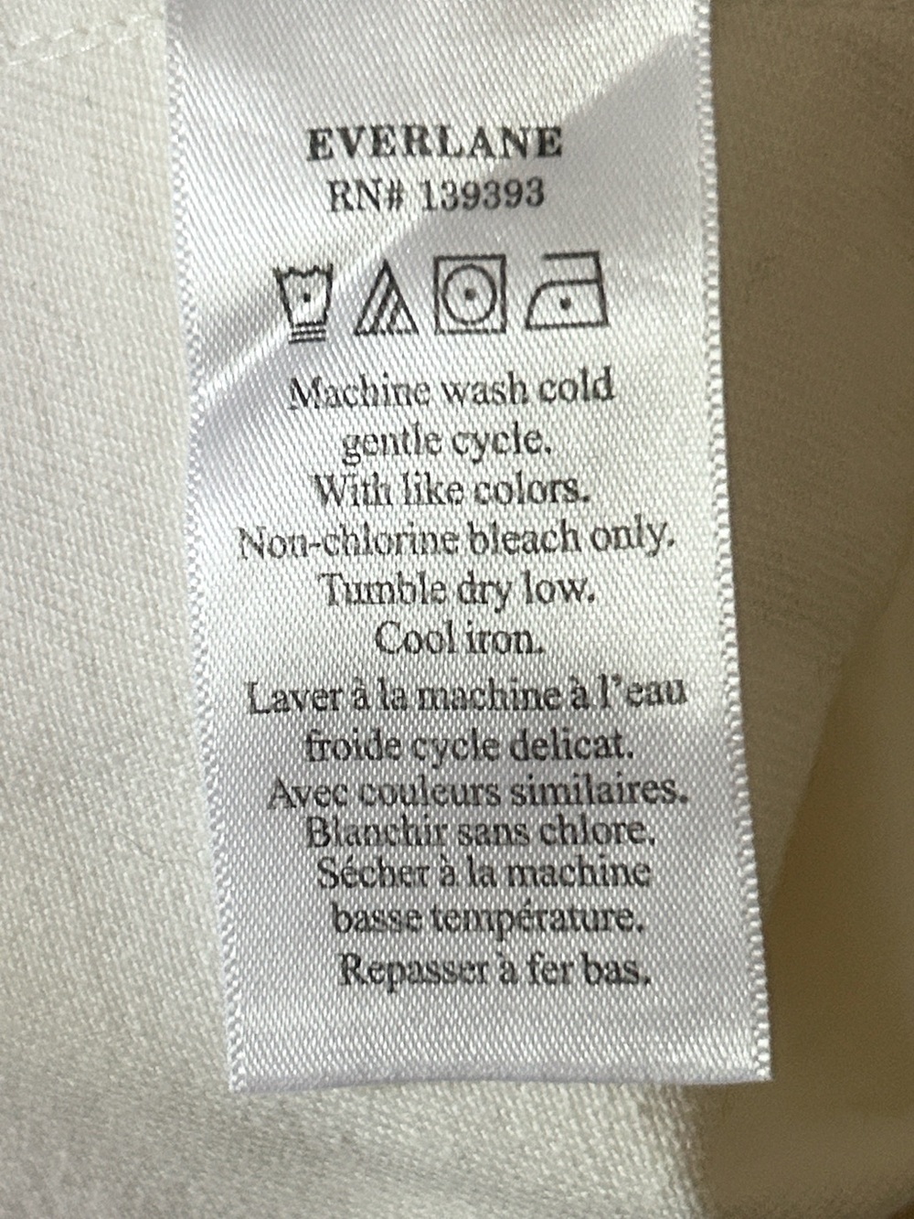 Everlane The Utility Barrel Pant in Bone Size 16 - Picture 9 of 11
